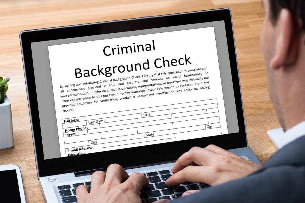 Criminal background check