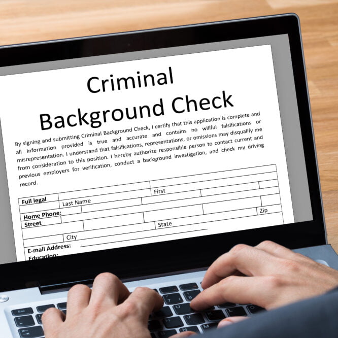 Criminal background check